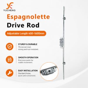Espagnolette Rod UPVC Window Espag Drive Rod Window Transmission Rod
